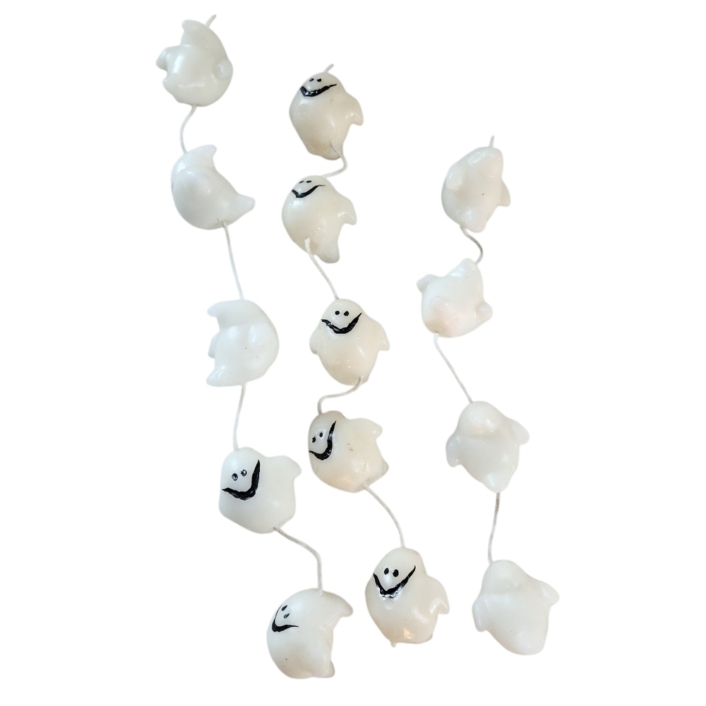 Mini Halloween Ghost Candles